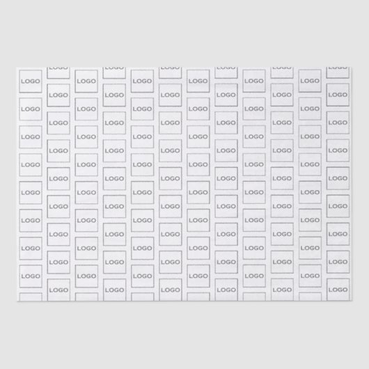 Berufliches Logo-Branding für Unternehmen Seidenpapier (Vorderseite)