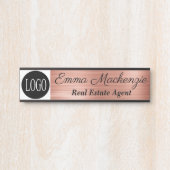 Berufliches Logo-Bürotür-Zeichen Türschild (Vorderseite )