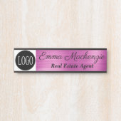 Berufliches Logo-Bürotür-Zeichen Türschild (Vorderseite )