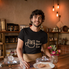 Berufliches Logo Coffee Shop einheitlich T-Shirt