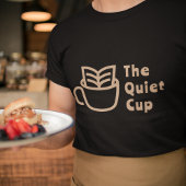 Berufliches Logo Coffee Shop einheitlich T-Shirt