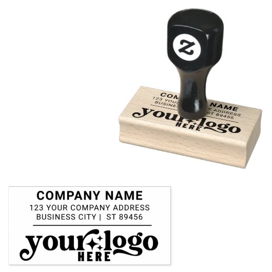 Berufliches Logo der Firma Gummistempel (Stempel)