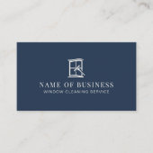 Berufliches Logo des Reinigungsservice für Benutze Visitenkarte (Vorderseite)