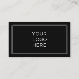 Berufliches Logo| Einfach und Minimalistisch Visitenkarte