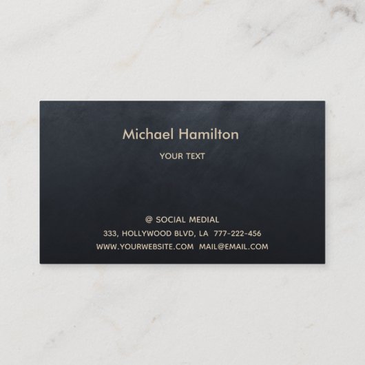 Berufliches Logo für das Diamantenhaus aus Anwesen Visitenkarte (Rückseite)