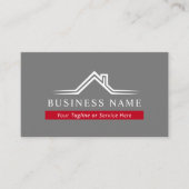 Berufliches Logo für das Real Anwesen House Visitenkarte (Vorderseite)