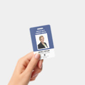 Berufliches Logo für den Krankenhausmitarbeiter Ausweis (Handheld)