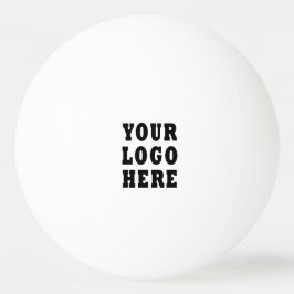 Berufliches Logo für die Website hinzufügen Tischtennisball