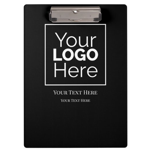 Berufliches Logo für kundenspezifische Unternehmen Klemmbrett (Vorderseite)