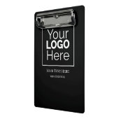 Berufliches Logo für kundenspezifische Unternehmen Mini Klemmbrett (Gewinkelt2)