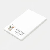 Berufliches Logo für moderne Bäckereien Post-it Klebezettel (angewinkelt)