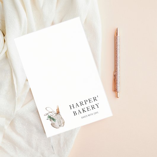 Berufliches Logo für moderne Bäckereien Post-it Klebezettel