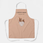 Berufliches Logo für moderne Bäckereien Schürze (Vorderseite)