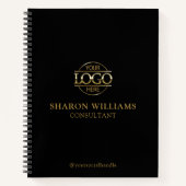 Berufliches Logo für moderne Unternehmen Notizblock (Vorderseite)