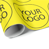 Berufliches Logo für Unternehmen Geschenkpapier (Rolleneckpunkt)