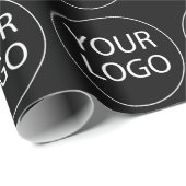 Berufliches Logo für Unternehmen Geschenkpapier (Rolleneckpunkt)