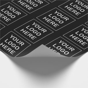 Berufliches Logo für Unternehmen Geschenkpapier