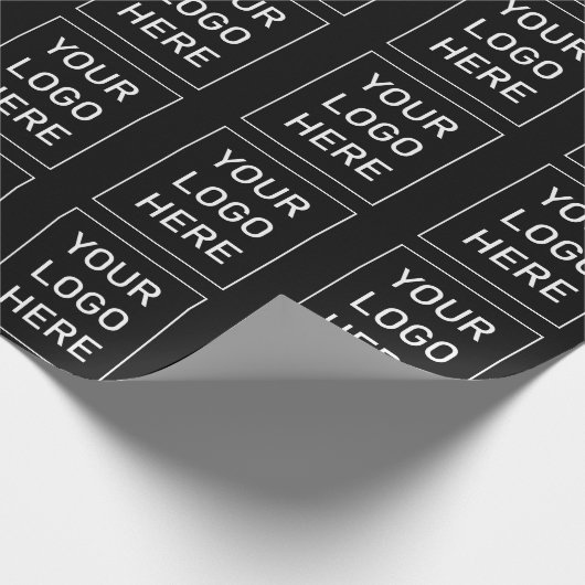Berufliches Logo für Unternehmen Geschenkpapier (Ecke)