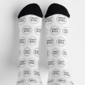 Berufliches Logo für Unternehmen Socken (Oben)