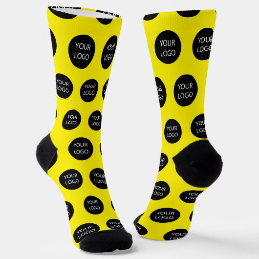 Berufliches Logo für Unternehmen Socken (Gewinkelt)