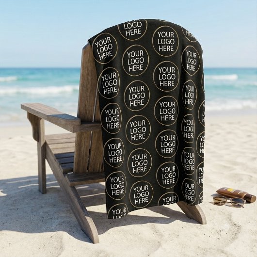 Berufliches Logo für Unternehmen Strandtuch
