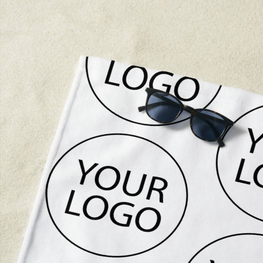 Berufliches Logo für Unternehmen Strandtuch (Beispiel)