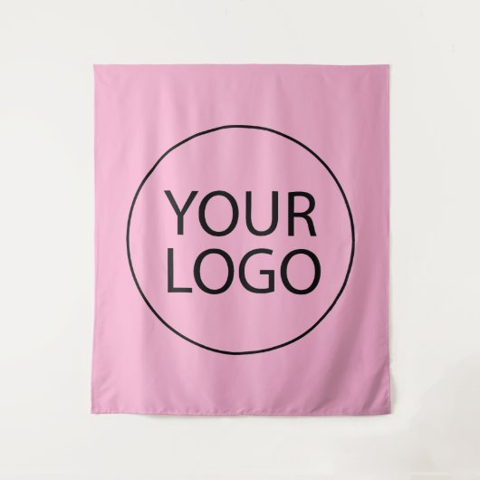Berufliches Logo für Unternehmen Wandteppich (Vorderseite)
