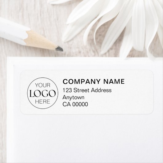 Berufliches Logo-Geschäft Moderne Rücksendeadresse (Insitu)