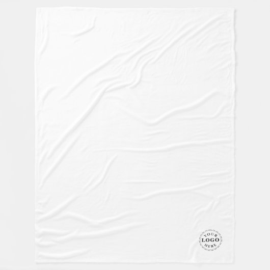 Berufliches Logo Großformat 60"x80" Fleecedecke (Vorderseite)