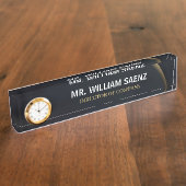 Berufliches Logo-Label für Lion Namensplakette (Seite)