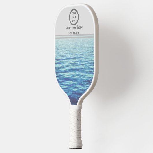 Berufliches Logo mit Text Pickleball Schläger (Links)