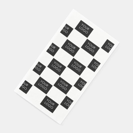 Berufliches Logo-Muster für Unternehmen Serviette (Ecke)