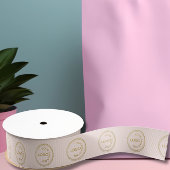 Berufliches Logo-Muster hinzufügen Ripsband