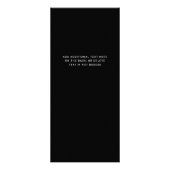 Berufliches Logo | Preislisten Werbekarte (Hinten)