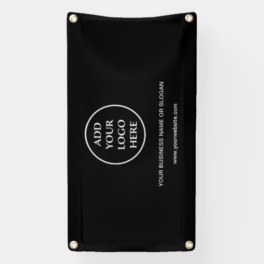 Berufliches Logo-Unternehmen Banner (Vertikal)