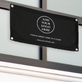 Berufliches Logo-Unternehmen Banner (Äußeres Gebäude)