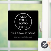 Berufliches Logo-Unternehmen Fensteraufkleber (Zuhause)