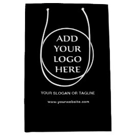 Berufliches Logo-Unternehmen Mittlere Geschenktüte