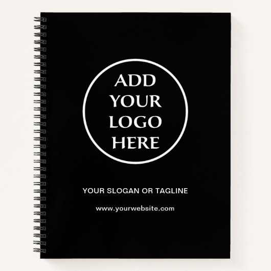 Berufliches Logo-Unternehmen Notizblock (Vorderseite)