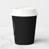 Berufliches Logo-Unternehmen Pappbecher (Links)