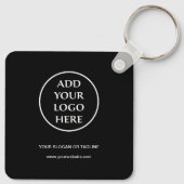 Berufliches Logo-Unternehmen Schlüsselanhänger (Rückseite)