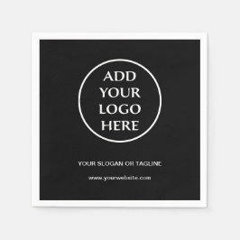 Berufliches Logo-Unternehmen Serviette