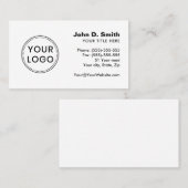 Berufliches Logo Visitenkarte (Vorne/Hinten)