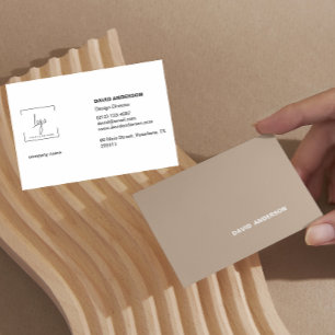 Berufliches Logo Visitenkarte