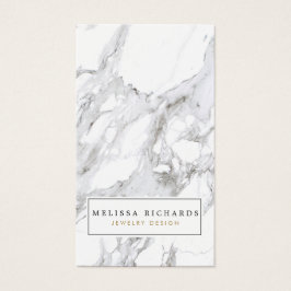 Berufliches Luxe White Marble Earring Display