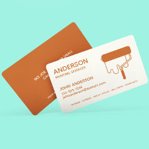 Berufliches Malen von dunkelorangefarbenem Orange