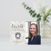 Berufliches Marbour Contact Info Foto Real Anwesen Postkarte (Stehend Vorderseite)