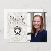 Berufliches Marbour Contact Info Foto Real Anwesen Postkarte (Vorne/Hinten)