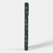 Berufliches Markenmuster Logo Forest Green Case-Mate iPhone Hülle (Rückseite / Rechts)