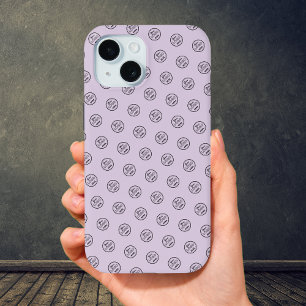 Berufliches Markenzeichen - Modern Lila Logo Case-Mate iPhone Hülle
